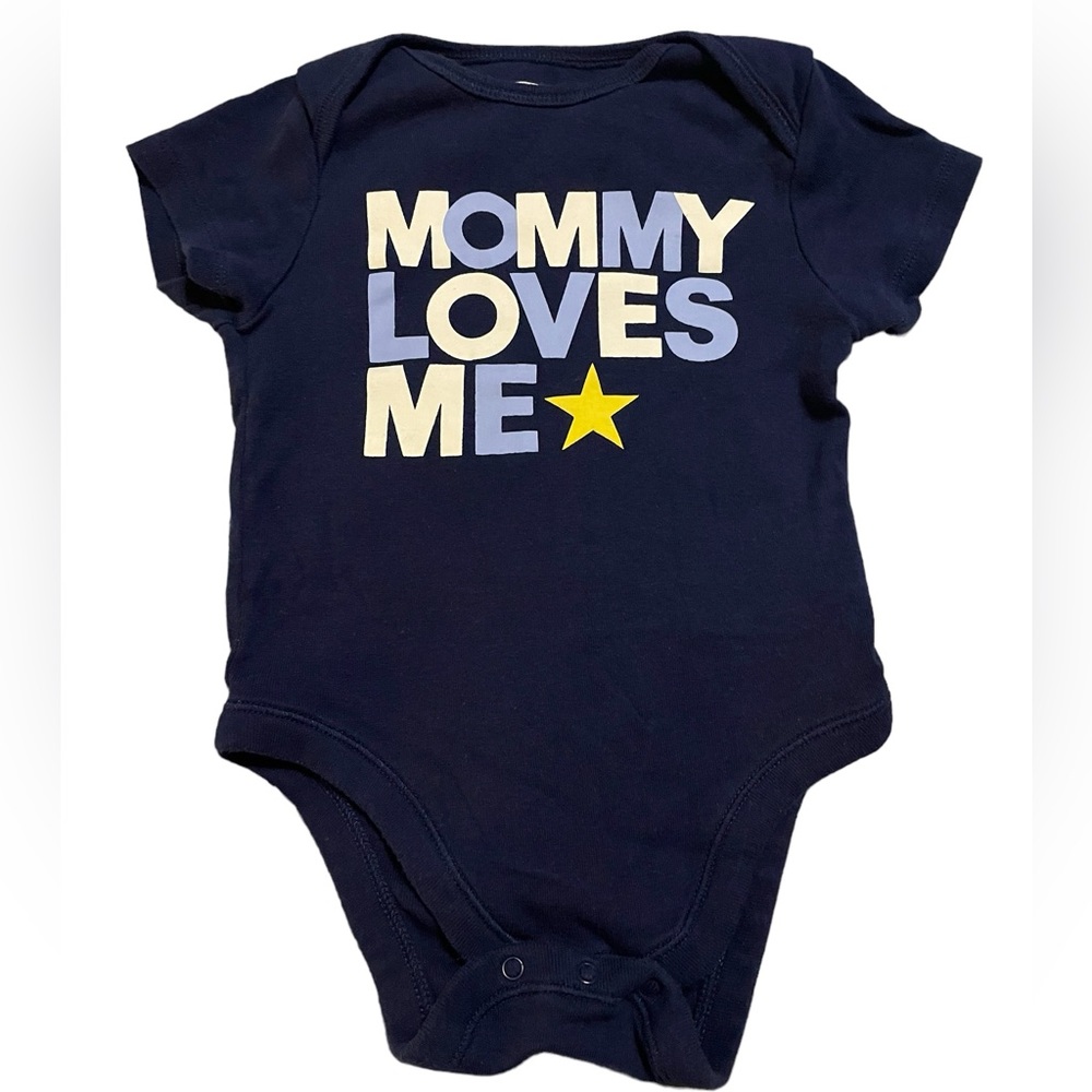 Mommy Loves Me Old Navy Onesie